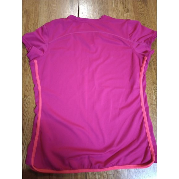 Nike Dri-FIT women's pink short sleeve athletic top size m - Picture 2 of 6